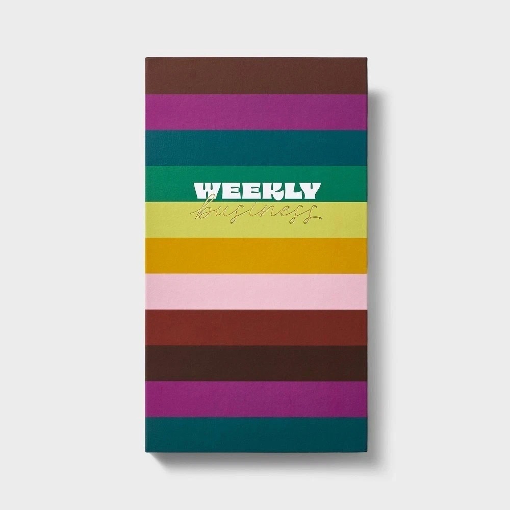 "Weekly Business" Stationery Planning Notepad - Tabitha Brown set of 3